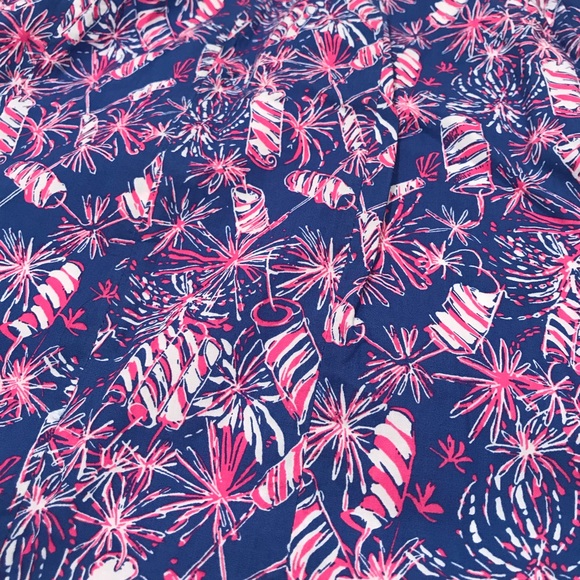 Lilly Pulitzer Franco dress firecracker print - Picture 7 of 7
